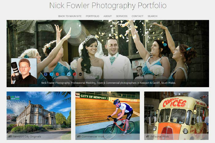 Portfolio Nick Fowler Photographer in Newport Gwent 